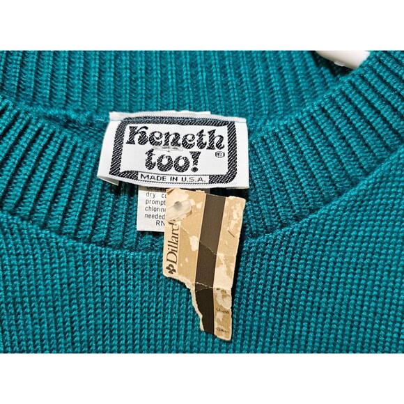 Vintage Keneth Too Knit Sweater Womens Size Medium - Picture 5 of 6